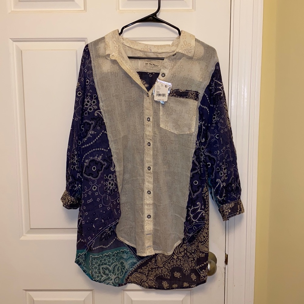 Free People - Sun Valley Bandana Tunic - XS